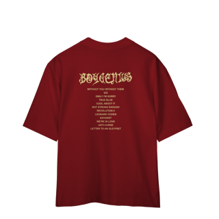 Nome do produto[Oversized] BOYGENIUS / THE RECORD