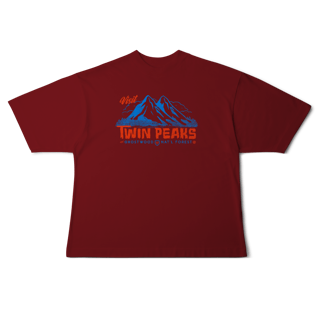 Nome do produto[Oversized] VISIT TWIN PEAKS