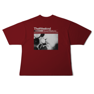 Nome do produto[Oversized] THE WEEKND / HOUSE OF BALLOONS