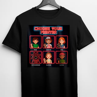 Nome do produto Camiseta - Choose Your Fighter