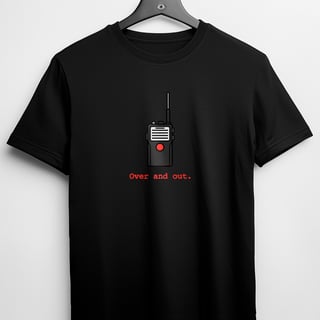 Nome do produto Camiseta - Over and Out