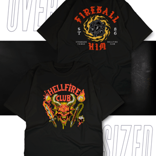 Nome do produto Oversized Unissex - Hell Fire Club 