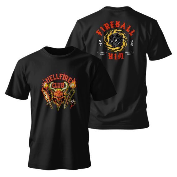 Camiseta Premium - Hell Fire Club 