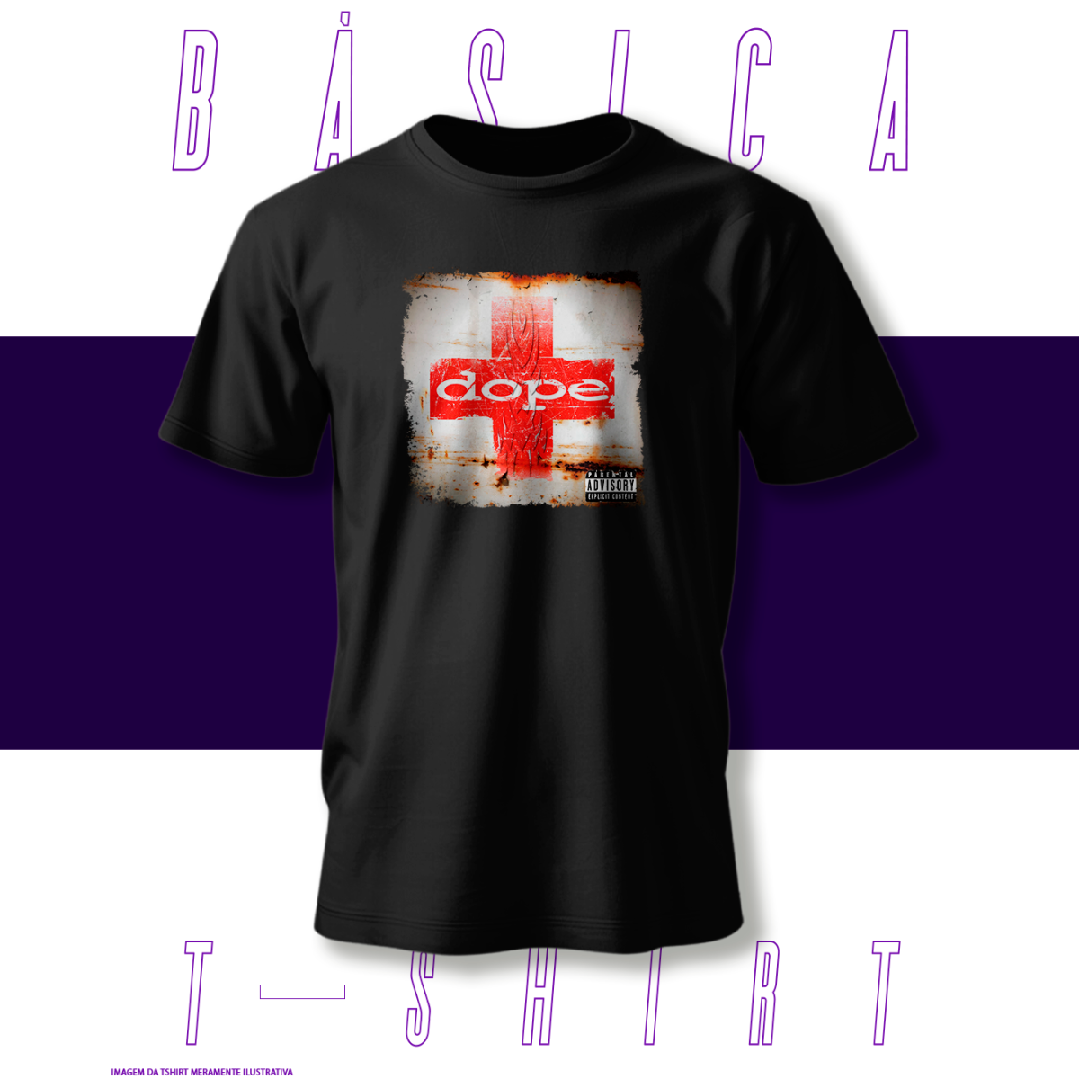 Nome do produto: Camiseta Básica - Dope