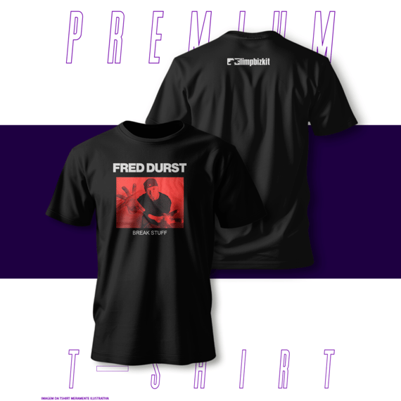 Camiseta Premium - LimpBizkit - Fred Durst