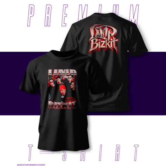 Camiseta Premium - LimpBizkit