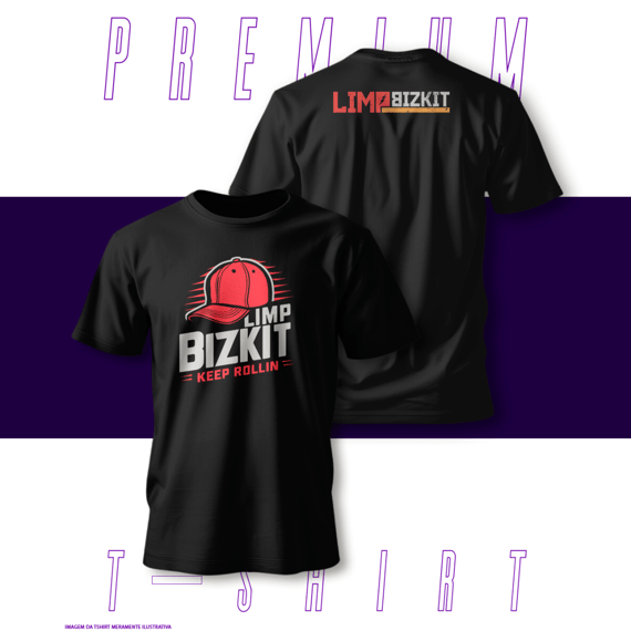 Camiseta Premium - LimpBizkit 