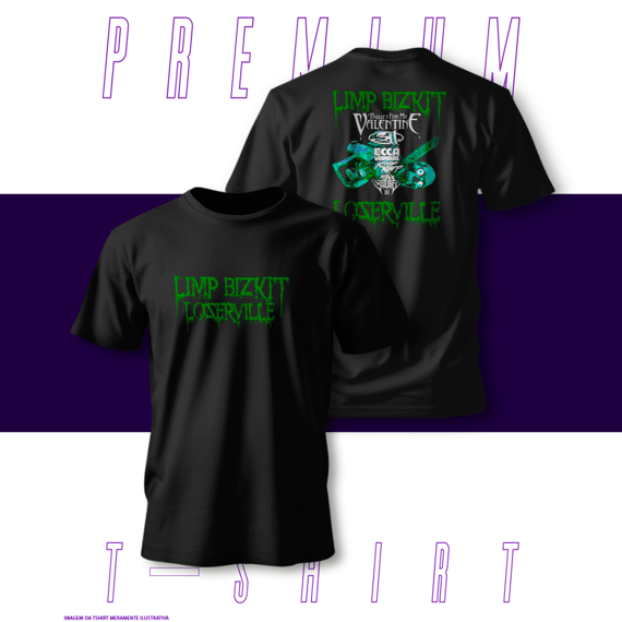 Camiseta Premium - LimpBizkit Lozerville Tour 2025