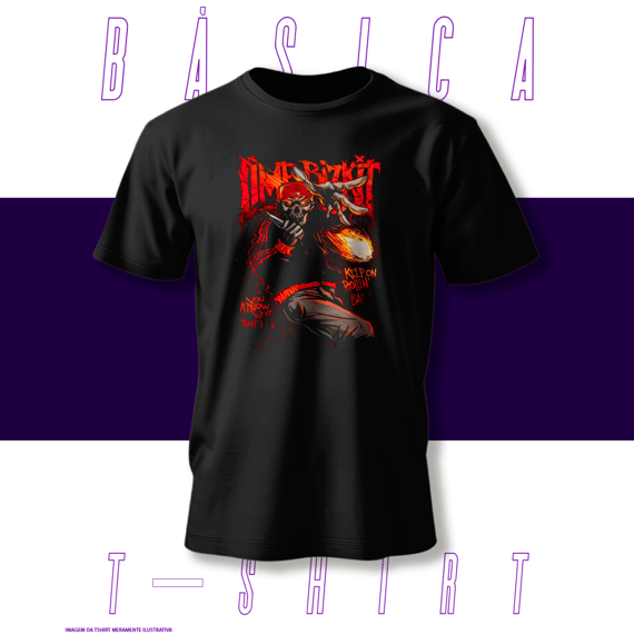 Camiseta Básica - Limpbizkit