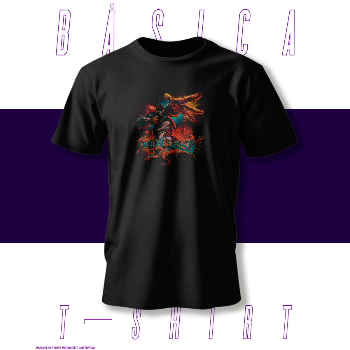 Nome do produto: Camiseta Básica - Limpbizkit