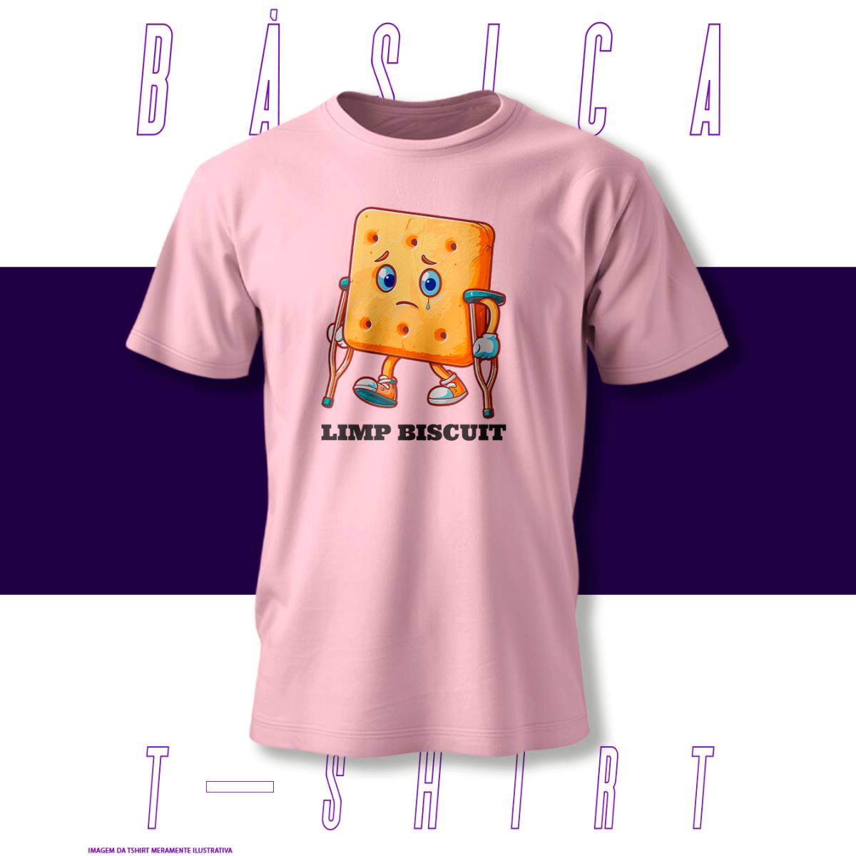 Nome do produto: Camiseta Básica - Limpbizkit