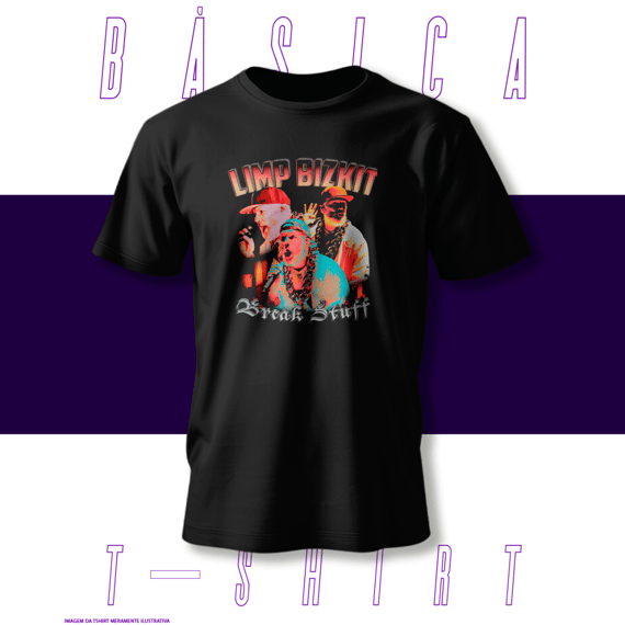 Camiseta Básica - LimpBizkit - Fred Durst 