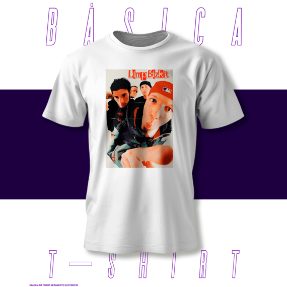 Camiseta Básica - LimpBizkit