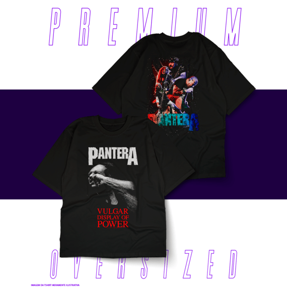 Oversized Unissex - Pantera