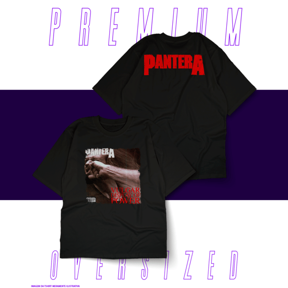 Oversized Unissex - Pantera