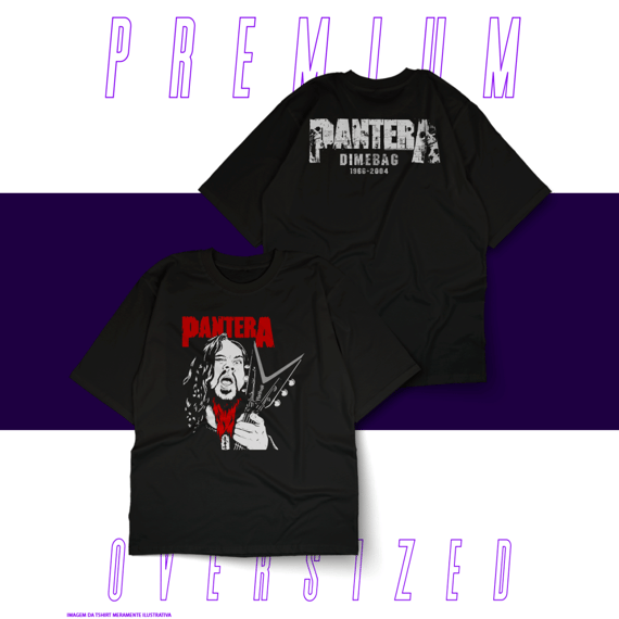Oversized Unissex - Pantera