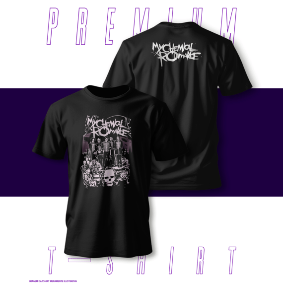 Camiseta Premium - My Chemical Romance