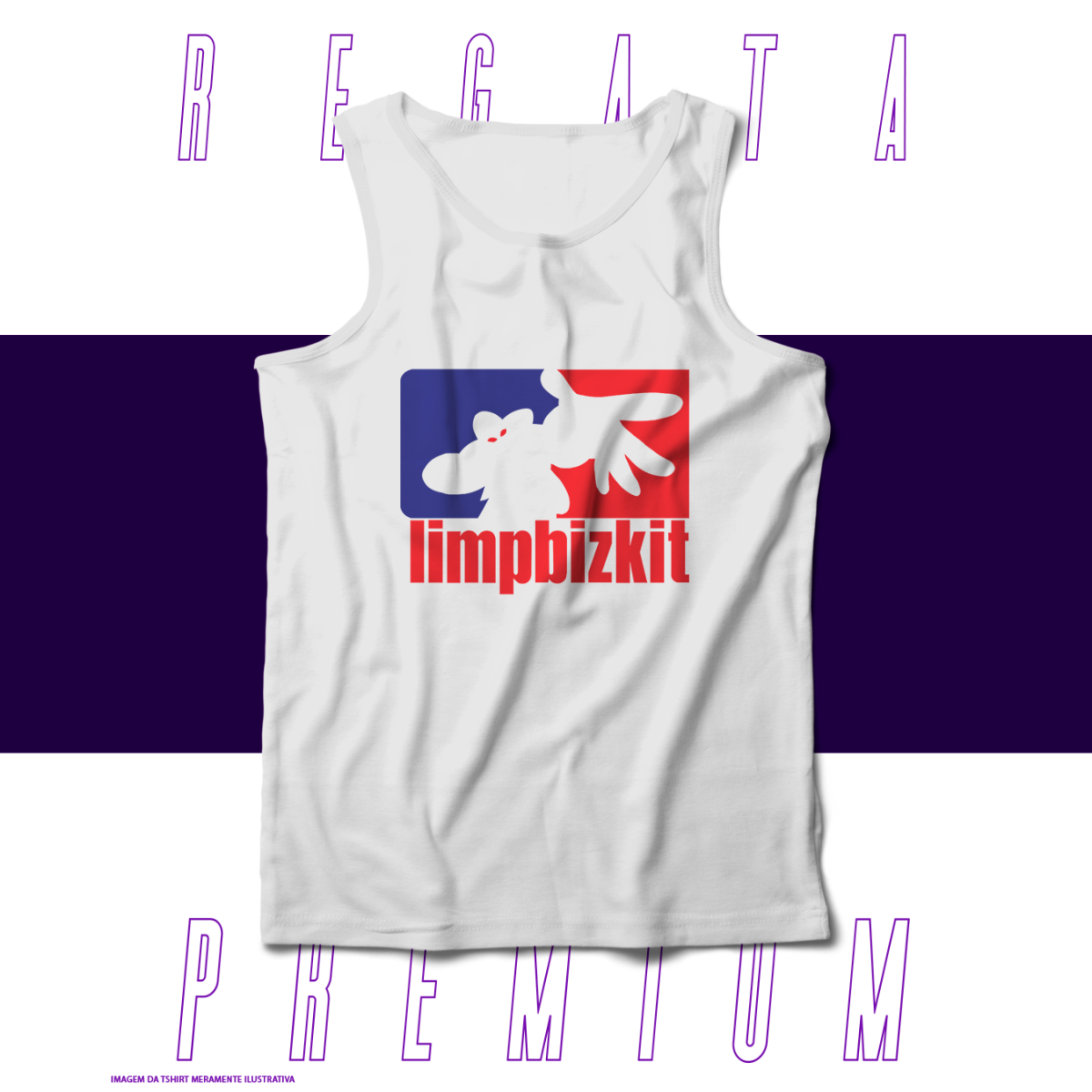 Nome do produto: Regata Premium  - Limpbizkit