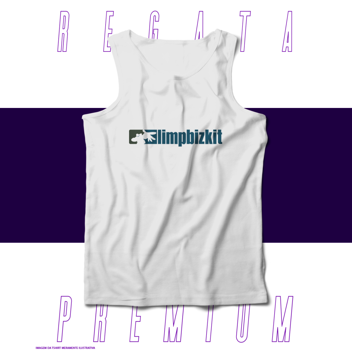 Nome do produto: Regata Premium  - Limpbizkit