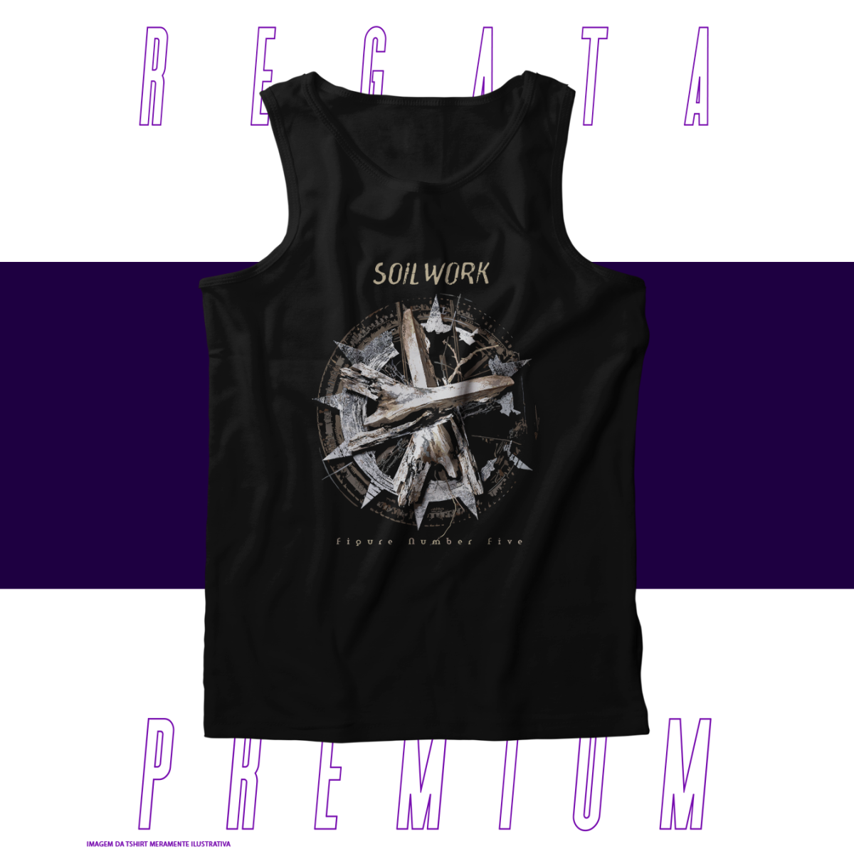 Nome do produto: Regata Premium - Soilwork