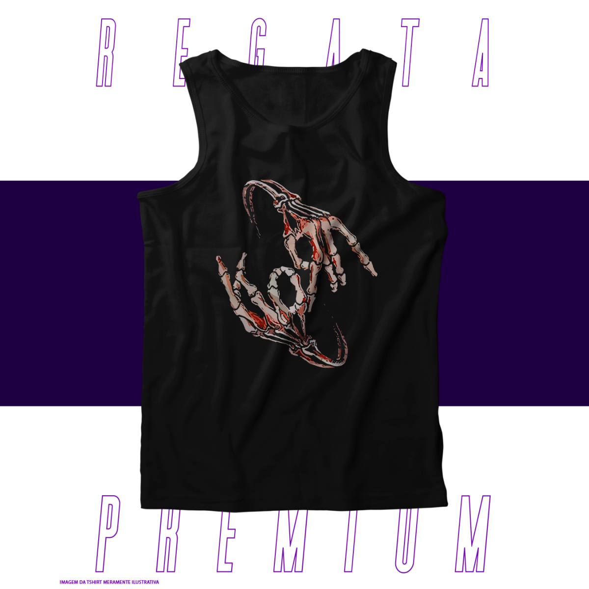 Nome do produto Regata Premium - Korn