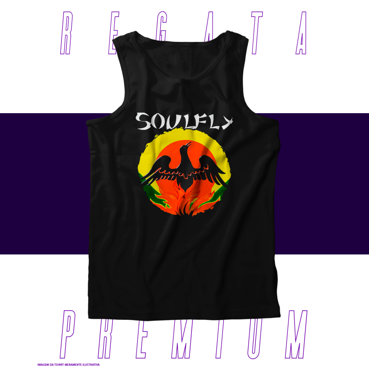 Nome do produto: Regata Premium - Soulfly