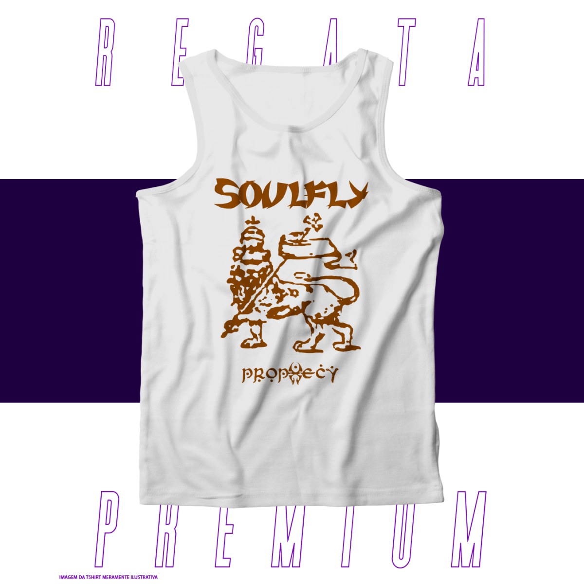 Nome do produto: Regata Premium - Soulfly