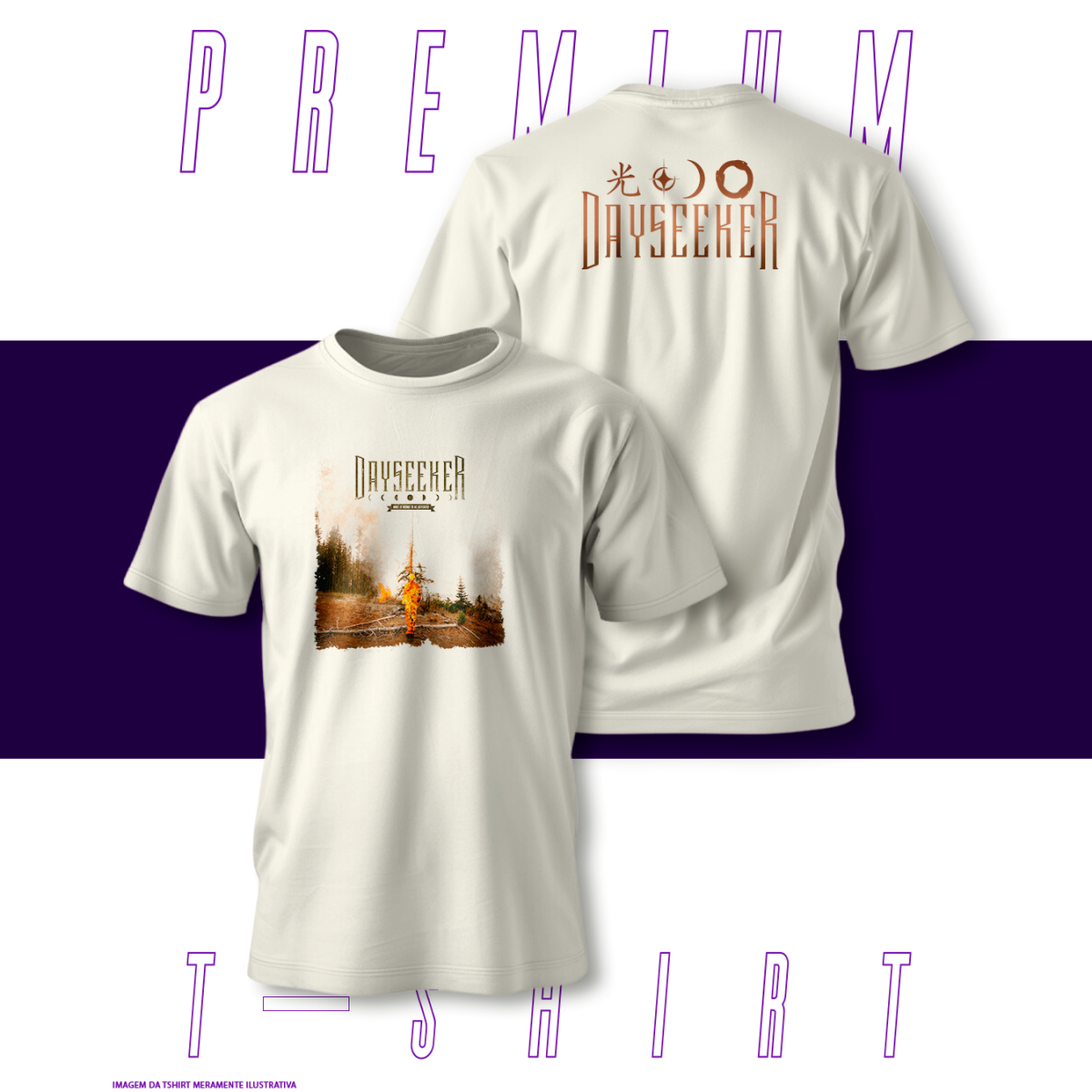Nome do produto: Camiseta Premium - Dayseeker