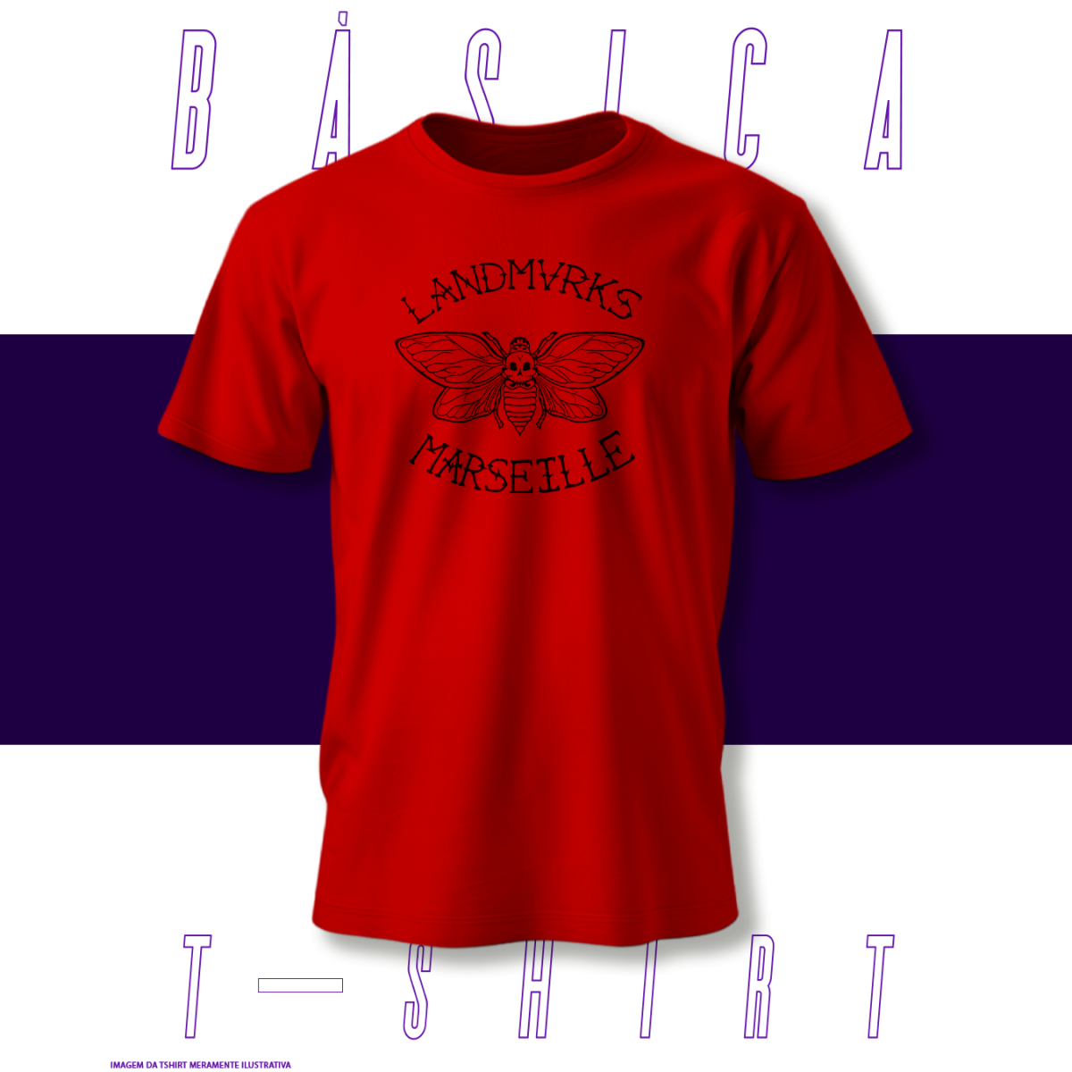 Camiseta Básica - LANDMVRKS