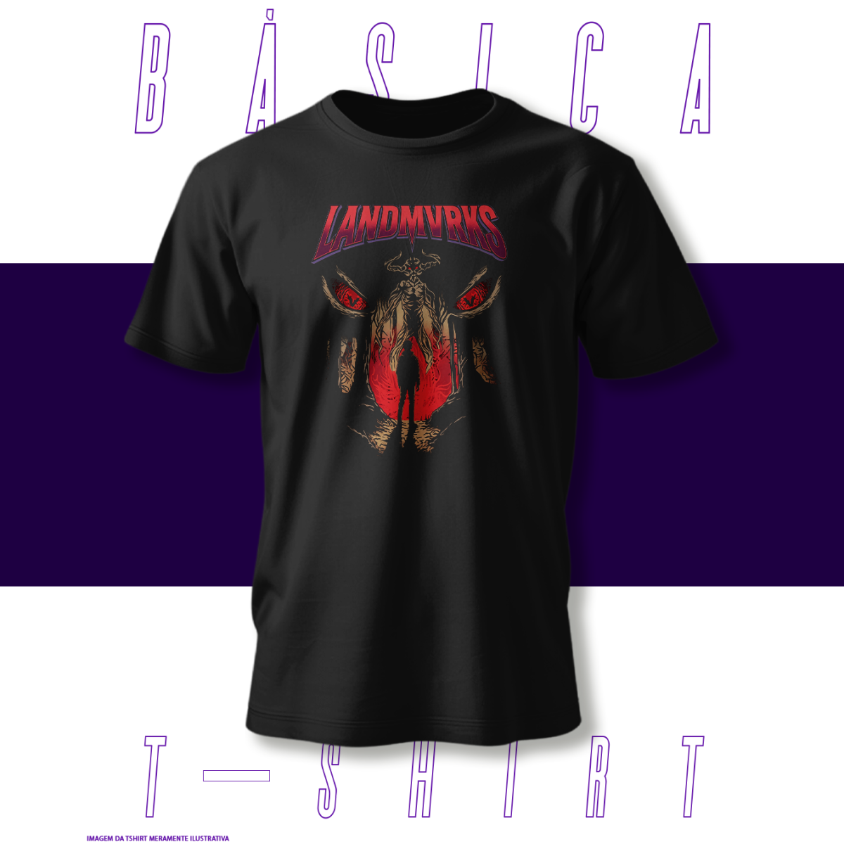 Camiseta Básica - LANDMVRKS