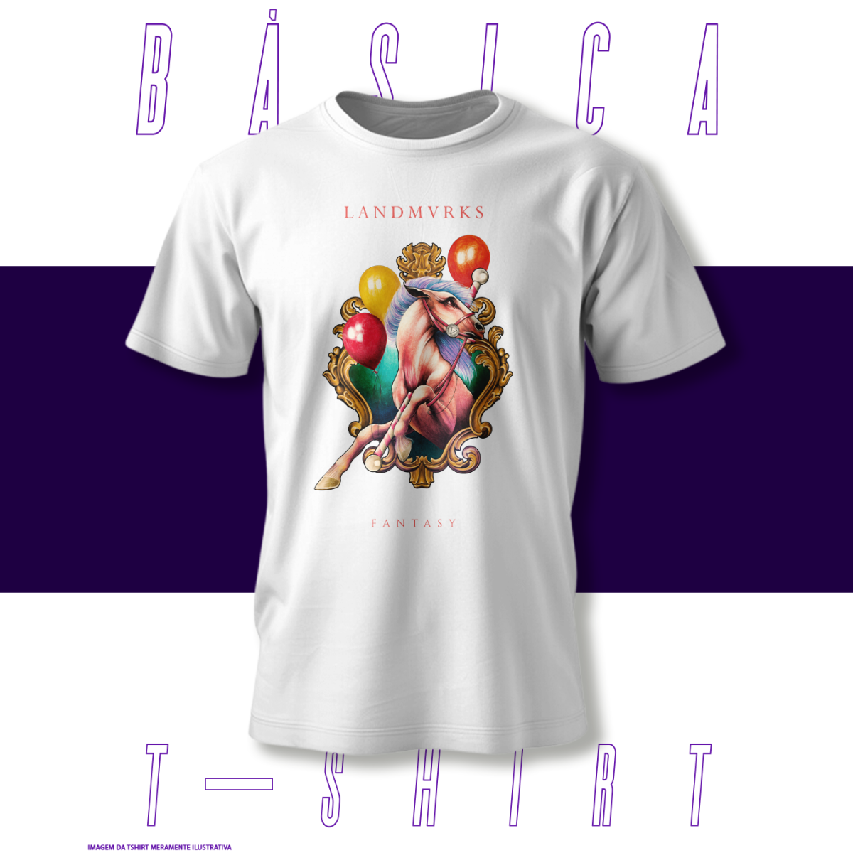 Camiseta Básica - LANDMVRKS