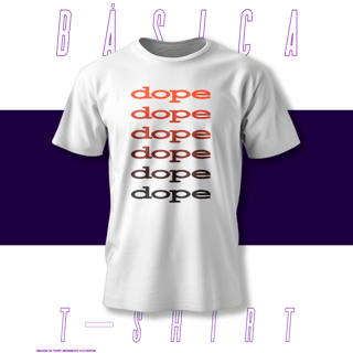 Nome do produto Camiseta Básica - Dope