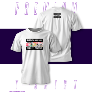 Nome do produto Camiseta Premium - Parental Advisory 