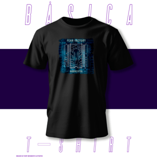 Nome do produto Camiseta Básica - Fear Factory