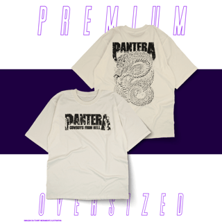Nome do produto Oversized Unissex - Pantera