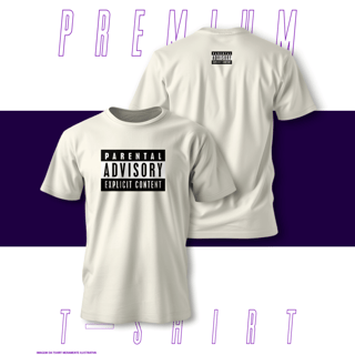 Nome do produto Camiseta Premium - Parental Advisory 