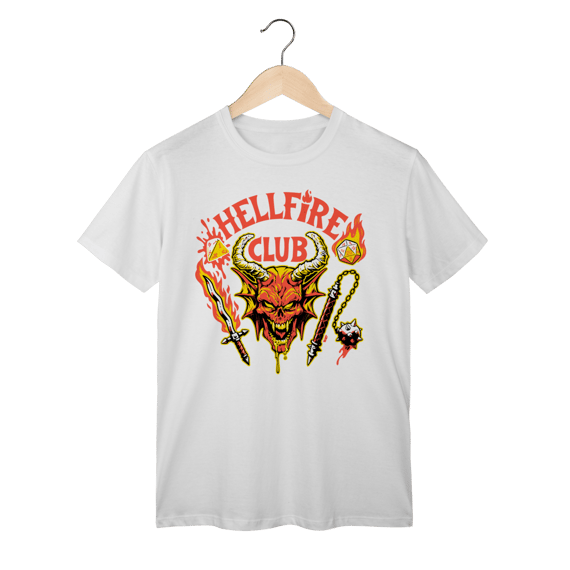  Caiseta Básica - Hell Fire Club