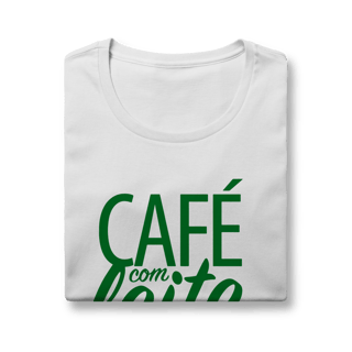 Nome do produto Café com Leite na Escola (Branca Feminina)