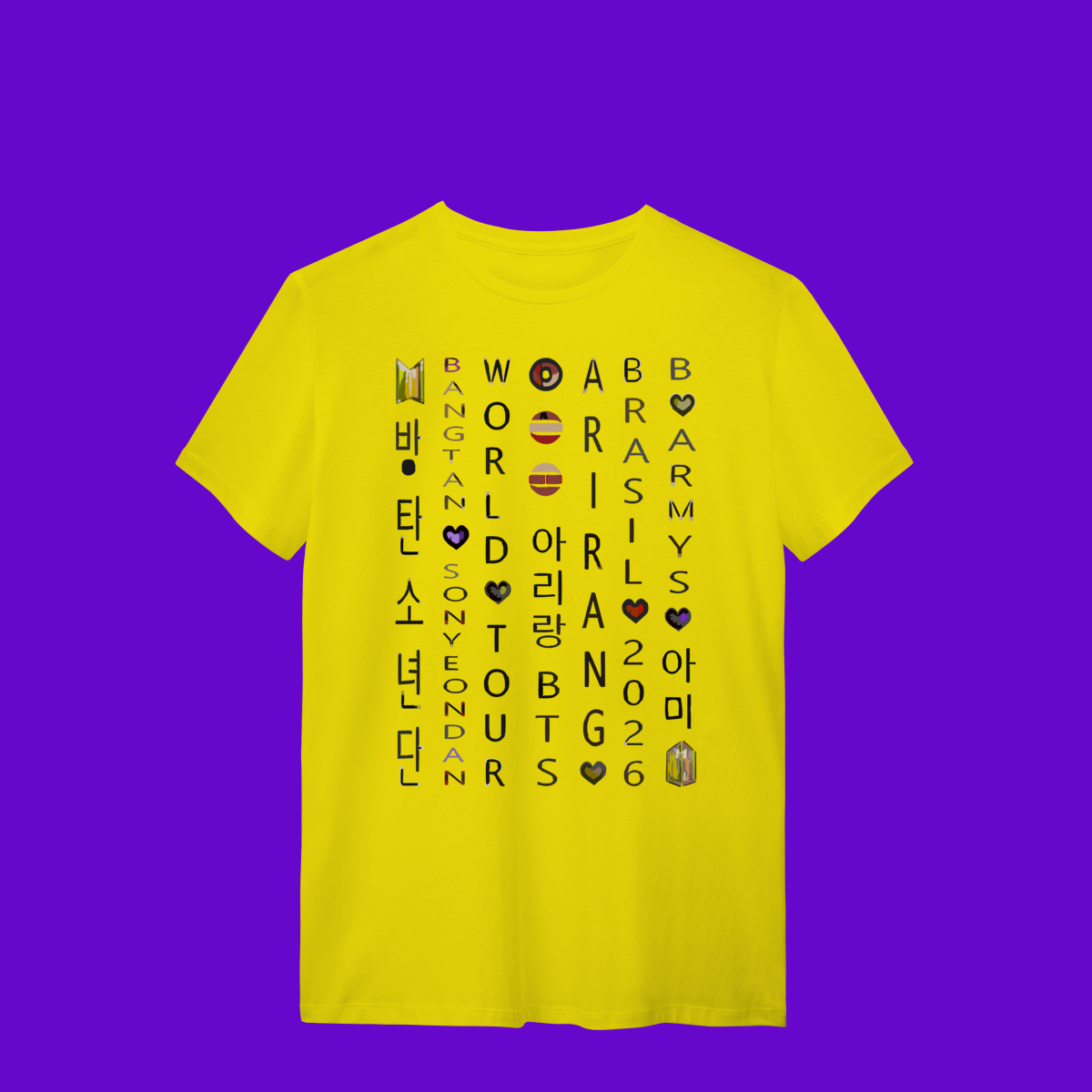 BTS ARMY ARIRANG CAÇA-PALAVRAS - T-Shirt