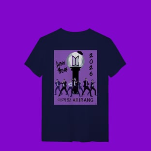 Nome do produtoBTS ARMY BOMB VER. 4 LIGHTSTICK PURPLE ARIRANG - T-Shirt