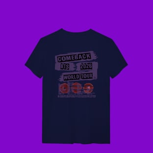 Nome do produtoBTS WORLD TOUR ARIRANG SÃO PAULO 2026 - T-Shirt