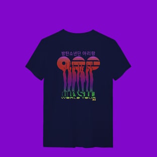 Nome do produtoBTS ARIRANG TOUR BRASIL - T-Shirt