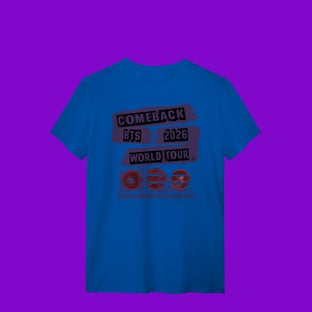 Nome do produtoBTS WORLD TOUR ARIRANG SÃO PAULO 2026 - T-Shirt