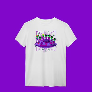 Nome do produtoBTS ALIENS ARIRANG - T-Shirt