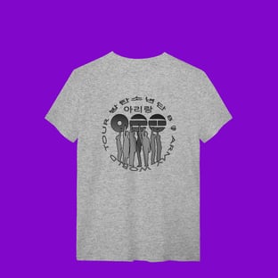 Nome do produtoBTS ARMY WORLD TOUR ARIRANG  - T-Shirt