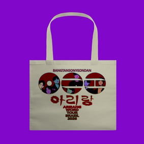 Nome do produto  BTS COMEBACK ARIRANG TOUR BRASIL 2026 - Ecobag