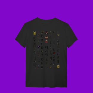 Nome do produtoBTS ARMY ARIRANG CAÇA-PALAVRAS - T-Shirt