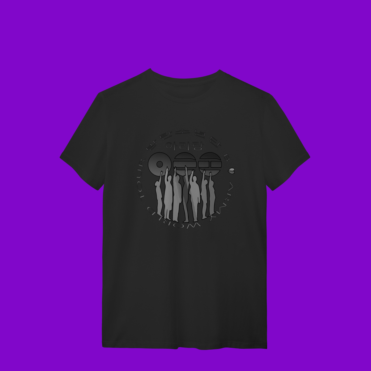 Nome do produto: BTS ARMY WORLD TOUR ARIRANG  - T-Shirt