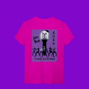 Nome do produtoBTS ARMY BOMB VER. 4 LIGHTSTICK PURPLE ARIRANG - T-Shirt