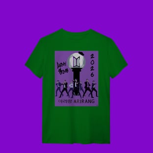 Nome do produtoBTS ARMY BOMB VER. 4 LIGHTSTICK PURPLE ARIRANG - T-Shirt